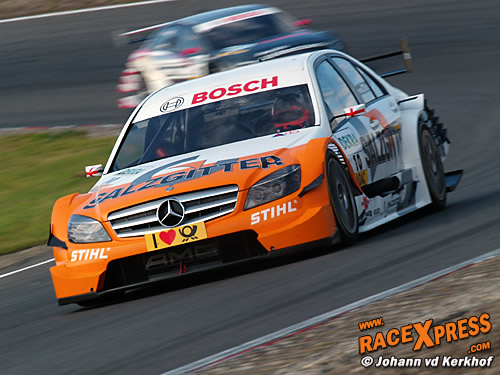 Gary Paffett hield de eer voor Mercedes hoog